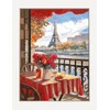 Riolis Kryželio siuvinėjimo rinkinys - Aine kolekcija "Sunny Paris" 30x40 cm SRA1013