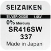 Seizaiken 337 (sr416sw) Baterijos 10 Vnt.