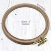 Nurge Pazarlama Nurge buko medienos siuvinėjimo lankeliai 16 cm 100-3