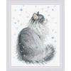 Snowy Meow siuvinėjimo rinkinys iš RIOLIS Nr.: 1912