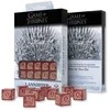 Sostų karai Lannister D6 kauliukai 10 vnt – Q-Workshop, raudoni, licencijuoti