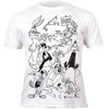 Splat Planet marškinėliai su flomasteriais, Looney Tunes, Dydis: 3 - 4 metai