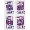 Bicycle Stars &amp; Stripes žaidimo kortos – JAV vėliavos dizainas, pokeriui