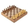 Manopoulos Staunton Walnut Medinių Šachmatų Rinkinys Su 27cm Inkrustuota Lenta