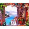 SuperColor Tapyba Pagal Skaičius: „Arka prie jūros“ 40x50 cm