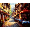 SuperColor Tapyba Pagal Skaičius: „Europietiška kavinė“ 40x50 cm