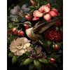 SuperColor Tapyba Pagal Skaičius: „Kolibris žydinčiame sode“ 40x50 cm