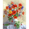 SuperColor Tapyba Pagal Skaičius: „Vasaros puokštė“ 40x50 cm