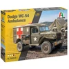 Surenkamas Italeri Dodge WC-54 sanitarinio automobilio modelis 1/35 90226
