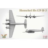 Takom Henschel Hs 129 B-3 1/48 su interjeru, plastikinis modelis 48002