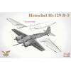 Takom Henschel Hs 129 B-3 1/48 su interjeru, plastikinis modelis 48002