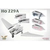 Takom Horten Ho 229A 1/32 plastikinis surenkamas lėktuvo modelio rinkinys