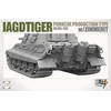 Takom Jagdtiger Sd.Kfz. 186 Porsche su Zimmerit surenkamas modelis 1/35 8012