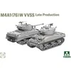 Takom M4A1(76)W VVSS vėlyvasis tankas, plastikinis rinkinys