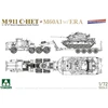 Takom M911 C-HET su M747 priekaba ir M60A1 tanku 1/72, 5024X