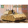 Takom Maus V1 vokiečių supersunkus tankas 1/35 surinkimo rinkinys