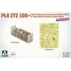 Takom PLA ZTZ-100 su ZRY-222 „Robot Wolves“ 1/35 plastikinis modelis