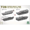 Takom T28/T95 super sunkus tankas 1:35 – detalus surenkamas modelis