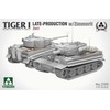 Takom Tiger I Sd.Kfz.181 vėlyvas su zimmeritu, 1/35 plastikinis modelis