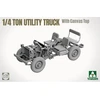 Takom Willys Jeep su brezentiniu stogu surenkamas modelis 1/35 2214