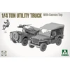 Takom Willys Jeep su brezentiniu stogu surenkamas modelis 1/35 2214