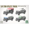 Takom Willys Jeep su brezentiniu stogu surenkamas modelis 1/35 2214