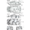 Tamiya Challenger 1 Mk.3 britų kovos tankas, 1/35 plastikinis surenkamas modelis
