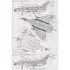Tamiya Douglas F4D-1 Skyray 1/72 plastikinis lėktuvo modelis (60741)