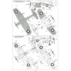 Tamiya F4U-1/2 Corsair Bird Cage 1/48 lėktuvo modelis