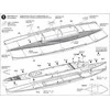 Tamiya HMS Repulse 1/700 plastikinis laivo modelis 31617