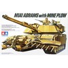 Tamiya JAV M1A1 Abrams su minų verstuvu 1/35 plastikinis modelis
