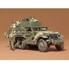 Tamiya M3A2 Halftrack šarvuotis su 9 JAV kariais, modelis 1/35 35070