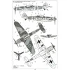 Tamiya Messerschmitt Bf 109 G-6 1/72 plastikinis lėktuvo modelio rinkinys