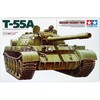 Tamiya T-55A rusiškas vidutinis tankas 1/35 plastikinis modelis