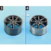 Tamiya veidrodiniai dažai 10 ml – itin blizgus metalinis efektas