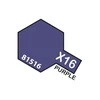 Tamiya X-16 Violetiniai blizgūs akriliniai dažai 10 ml