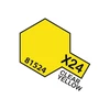 Tamiya X-24 skaidrūs geltoni akriliniai dažai, 10 ml