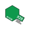 Tamiya X-28 Park Žalias blizgūs akrilo dažai, 10 ml