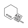 Tamiya X-35 pusiau blizgus skaidrus akrilinis lakas, 10 ml