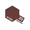 Tamiya X-9 rudi akriliniai dažai modeliams 10 ml