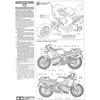 Tamiya Yamaha RZV500R 1:12 plastikinis surenkamas motociklo modelis