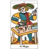 AGM Tarot Kortų Rinkinys - Marselio Tarot Convos 78 Kortos 7.5x12.5 cm 238 g