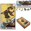 Fantasy Puzzles Taro Kvailys (Rider–Waite) medinė dėlionė, 250 det., rankų darbo, suaugusiems