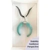 Lo Scarabeo Teal Magnesite Amuletas Pakabukas
