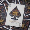 Theory 11 Hamilton žaidimo kortos Theory11 kolekcinė premium kaladė miuziklo fanams