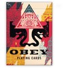 Theory 11 Žaidimų Kortos - OBEY Koliažas Theory11 56 Pokerio Kortos, 2 Džokeriai