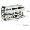 Time For Machine Cute Double-Decker - metalinio konstruktoriaus komplektas