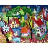 TPS Tapyba Pagal Skaičius: „Pasakų miestas“ 40x50 cm