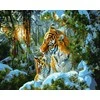 TPS Tapybos rinkinys "Mom with a tiger chick"