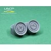 Ukrainian Scale Cars USCP BBS 2 dalių 14" ratų komplektas su padangomis, 1/24